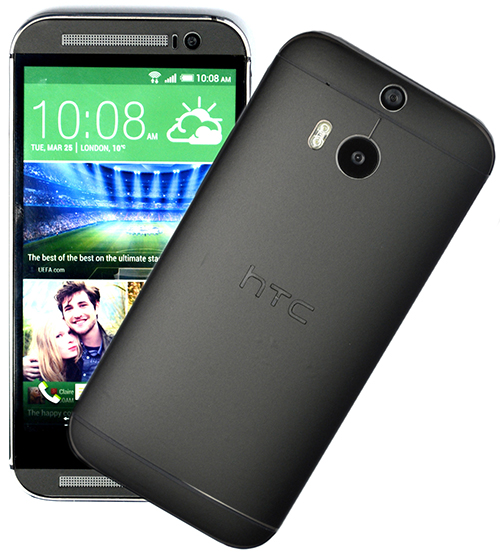 Дисплей HTC One M8 + Touchscreen with frame Black / изоборажение №1