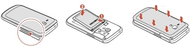 Замена батареи Samsung EB535163LU