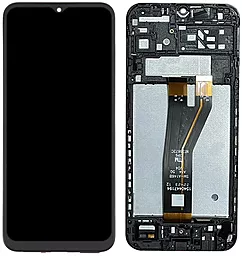 Дисплей Samsung Galaxy A14 5G A146B с тачскрином и рамкой, Black