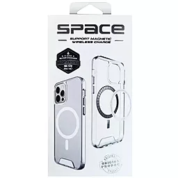 Чехол Epik TPU Space Case with MagSafe для Apple iPhone 12 Pro Max (6.7") Transparent - миниатюра 4