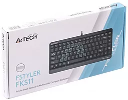 Клавиатура A4Tech Fstyler FKS11 USB (Grey) - миниатюра 4