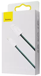 Кабель USB Baseus Dynamic 2 12w 2.4a Lightning cable green (CALD040006) - миниатюра 5
