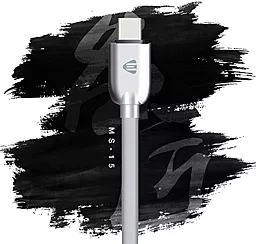 Кабель USB Jellico Artist Type - C 2м. Gray (MS-15) - миниатюра 2