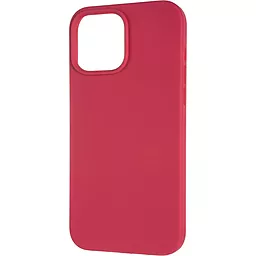 Чехол 1TOUCH Original Full Soft Case for iPhone 13 Pro Max Garnet (Without logo) - миниатюра 2