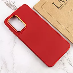 Чехол Epik TPU Bonbon Metal Style для Samsung Galaxy A33 5G Красный / Red - миниатюра 3