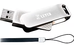 Флешка LEVEN Carousel Line 64GB USB 3.1 (JUS301SL-64M) Silver