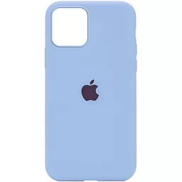 Чехол Silicone Case Full для Apple iPhone 12 Pro Max Lilac Blue