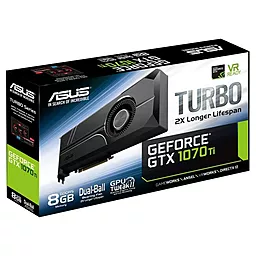 Видеокарта Asus GeForce GTX1070 Ti 8192Mb TURBO (TURBO-GTX1070TI-8G) - миниатюра 7