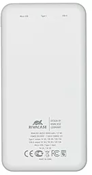 Повербанк RivaCase VA2531 10000 mAh 18W White - миниатюра 3