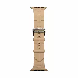 Змінний ремінець для розумного годинника Apple Watch Hermes 42/44/45/49mm Walnut