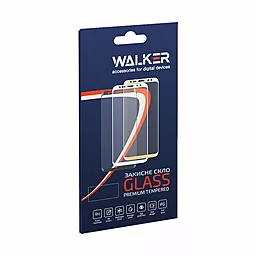 Защитное стекло Walker Full Glue для Xiaomi Poco F5, Redmi Note 12 Turbo, Redmi Note 13 5G Black