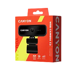 WEB-камера Canyon CNE-HWC2 Black - миниатюра 4