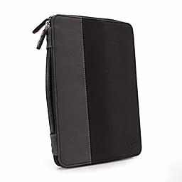 Чохол для планшету Tuff-Luv Roma Faux Leather Zip Case Cover (with Sleep Function) for the Apple iPad mini Black / Grey (I7_24) - мініатюра 3