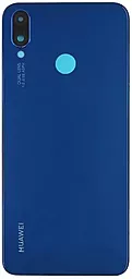 Задня кришка корпусу Huawei P Smart Plus 2018, Nova 3i зі склом камери Original  Blue
