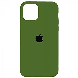 Чохол Silicone Case Full для Apple iPhone 11 Pro Max Army Green