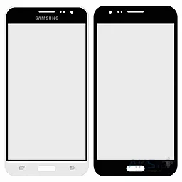 Корпусное стекло дисплея Samsung Galaxy J3 J320H 2016 (с OCA пленкой) White