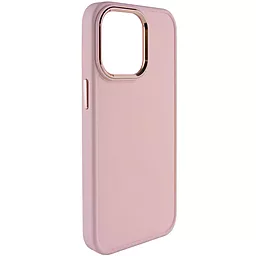Чехол Epik TPU Bonbon Metal Style для Apple iPhone 14 Pro Max Light Pink