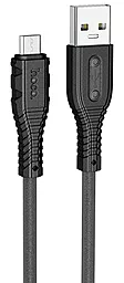 USB Кабель Hoco X67 Nano Silicone micro USB Cable Black