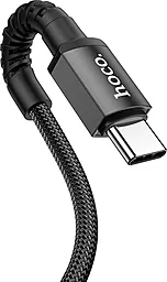 Кабель USB PD Hoco X71 Espesial 60W USB Type-C - Type-C Cable Black - миниатюра 3
