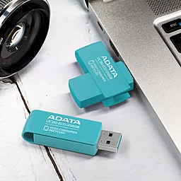 Флешка ADATA 256 GB UC310 Eco USB 3.2 Green (UC310E-256G-RGN) - миниатюра 11