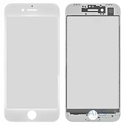 Корпусне скло дисплея Apple iPhone 8, SE 2020 (с OCA пленкой) with frame (original) White