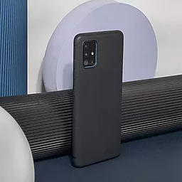Чехол 1TOUCH Silicone 0.5 mm Black Matt для Samsung Galaxy S23 Ultra Black - миниатюра 3