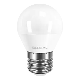 Світлодіодна лампа (LED) Global G45 F 5W 3000K 220V E27 AP (1-GBL-141) - мініатюра 2