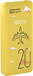 Повербанк Mibrand Mriya 20000mAh 20W Yellow (MI20K/Mriya) - миниатюра 2