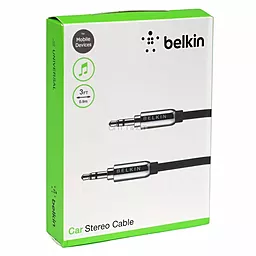 Аудіо кабель Belkin mini-Jack (3.5 mm) - mini-Jack (3.5 mm) (2000000735757) White - мініатюра 2