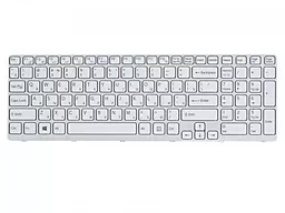 Клавиатура для ноутбука Sony E14 SVE14 белая