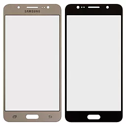 Корпусное стекло дисплея Samsung Galaxy J5 J510F, J510FN, J510G, J510M, J510Y 2016 (original) Gold