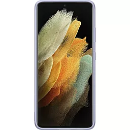 Чехол Samsung Silicone Cover G998 Galaxy S21 Ultra Violet (EF-PG998TVEGRU) - миниатюра 2