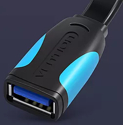 Кабель (шлейф) Vention USB 3.0 AM/AF 3m VAS-A13-B300 - миниатюра 5