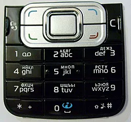 Клавиатура Nokia 6120 Classic Black