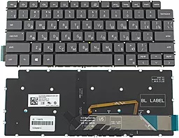 Клавиатура для ноутбука Dell Inspiron 5390, 5490, 7490 с подсветкой клавиш без рамки Original Black