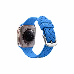Сменный ремешок для умных часов Apple Watch Grid Weave 38/40/41mm Light Blue