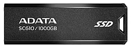 SSD Накопитель ADATA SD610 500GB USB3.2 Gen2 Black (SC610-500G-CBK/RD) - миниатюра 6