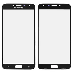 Корпусное стекло дисплея Samsung Galaxy J4 J400F 2018 (с OCA пленкой) Black