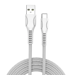 USB Кабель ColorWay USB to USB Type-C White (CW-CBUC029-WH)