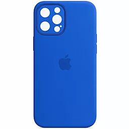 Чехол Silicone Case Full Camera для Apple IPhone 14 Pro Capri Blue