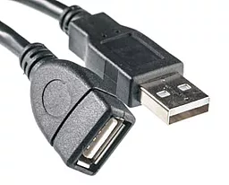 Шлейф (Кабель) PowerPlant USB 2.0 AF – AM, 3м, One ferrite