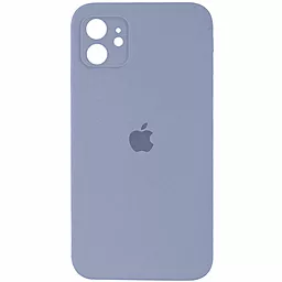 Чехол Silicone Case Full Camera для Apple IPhone 12  Sierra Blue