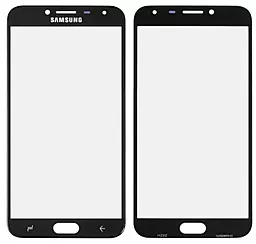 Корпусное стекло дисплея Samsung Galaxy J4 J400F 2018 (с OCA пленкой), оригинал, Black