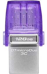Флешка Kingston 128 GB DataTraveler microDuo 3C (DTDUO3CG3/128GB) - миниатюра 2