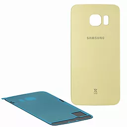 Задняя крышка корпуса Samsung Galaxy S6 Edge G925F Original Gold Platinum