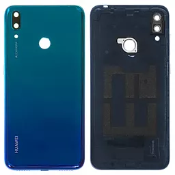 Задняя крышка корпуса Huawei Y7 2019 / Y7 Prime 2019 со стеклом камеры Original Aurora Blue