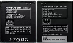 Аккумулятор Lenovo A808T IdeaPhone / BL229 (2500 mAh) 12 мес. гарантии - миниатюра 5