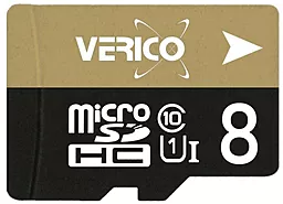 Карта памяти Verico microSDHC 8GB Class 10 UHS-I U1 + SD-адаптер (1MCOV-MAH983-NN) - миниатюра 2