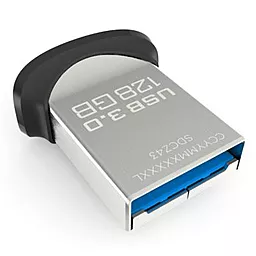 Флешка SanDisk 128Gb Cruzer Fit Ultra USB 3.0 (SDCZ43-128G-G46) - миниатюра 2