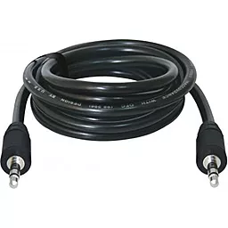 Аудио кабель Defender AUX mini Jack 3.5mm M/M Cable 1.5 м black (87510)